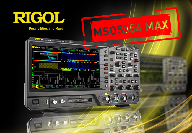 RIGOL MSO5000 - цифровые осциллографы смешанных сигналов формата "7-в-1"