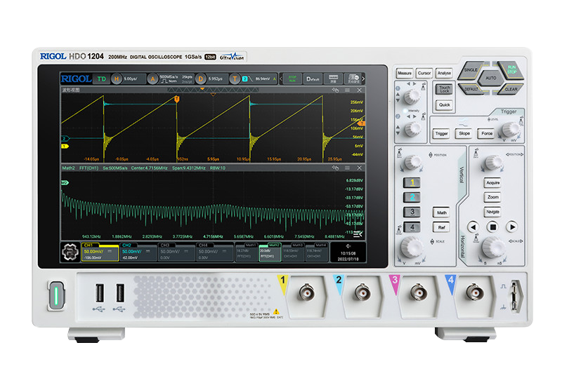 Осциллографы Rigol DHO1000  внесены в Госреестр СИ РФ