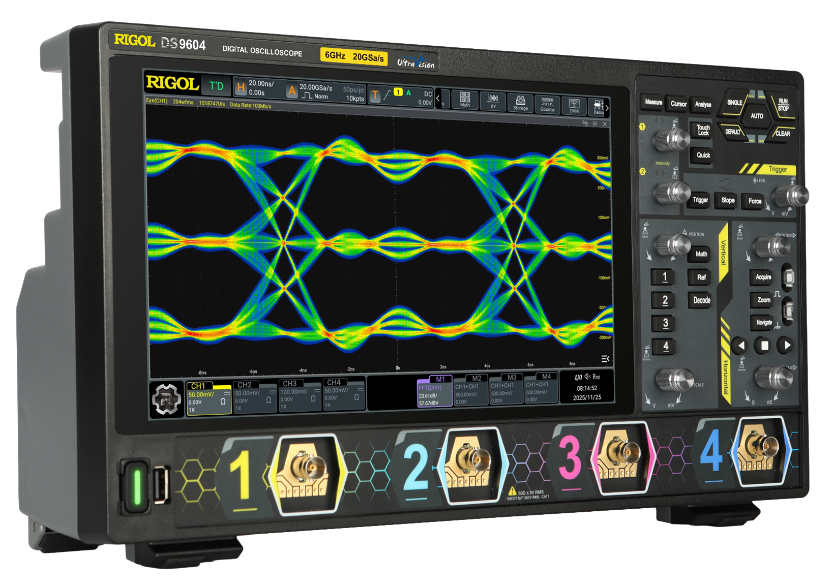 RIGOL MSO/DS9000 – серия компактных осциллографов с полосой пропускания до 6 ГГц и богатым функционалом