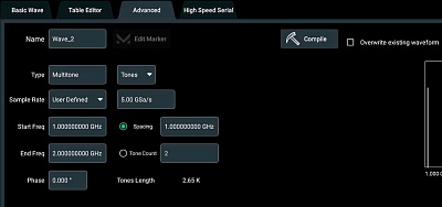 Rigol MDG70000-MTONENL - генератор мультитоновых и ЛЧМ сигналов 