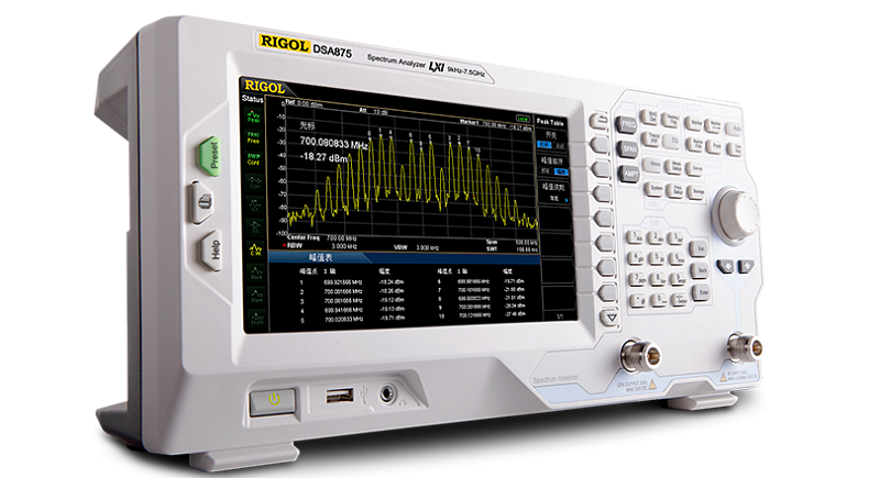 RIGOL DSA875 анализатор спектра