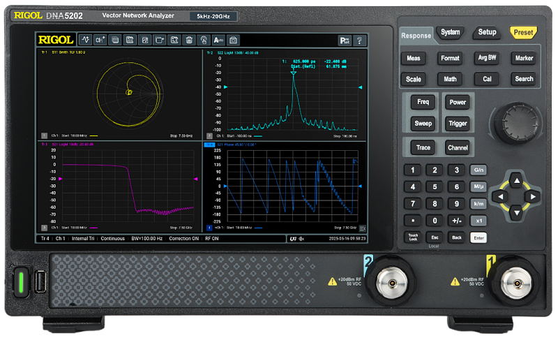 Анализатор цепей векторный RIGOL DNA5202