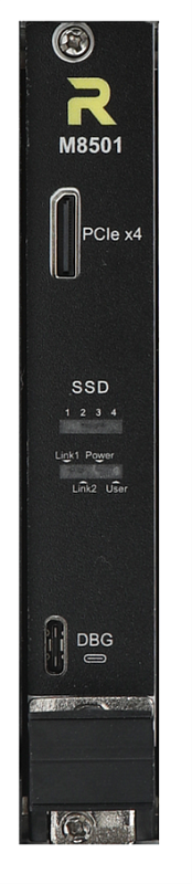 M8501-H16 - модуль расширения памяти до 16 ТБ для потокового сохранения данных