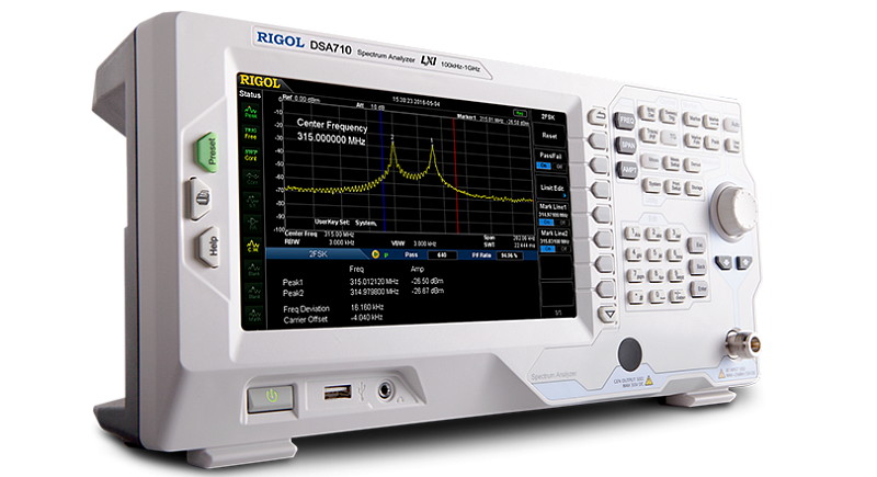RIGOL DSA705 анализатор спектра
