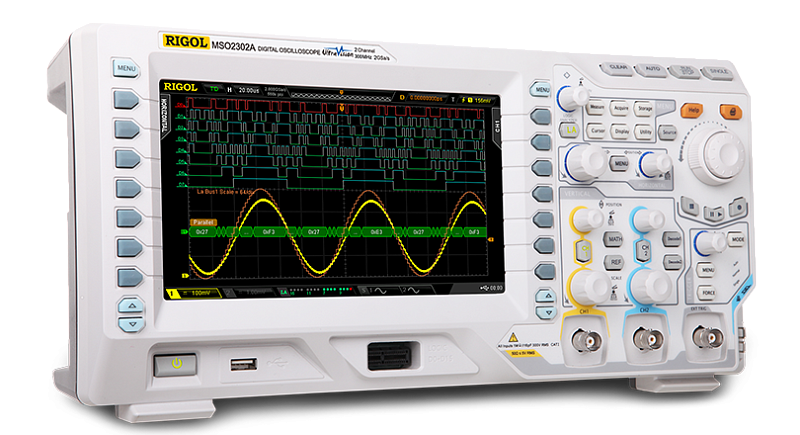 RIGOL MSO2302A-S — цифровой осциллограф смешанных сигналов