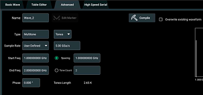 Rigol DG70000-MTONENL - генератор мультитоновых и ЛЧМ сигналов