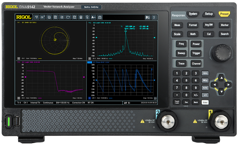 Анализатор цепей векторный RIGOL DNA5142