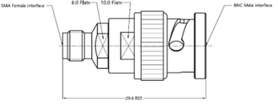RIGOL AD-SMAF-BNCM-L-4G - адаптер