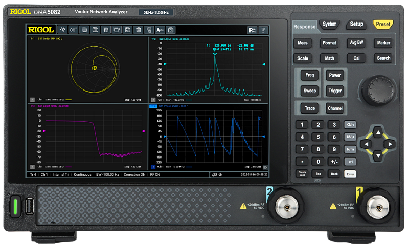 Анализатор цепей векторный RIGOL DNA5082